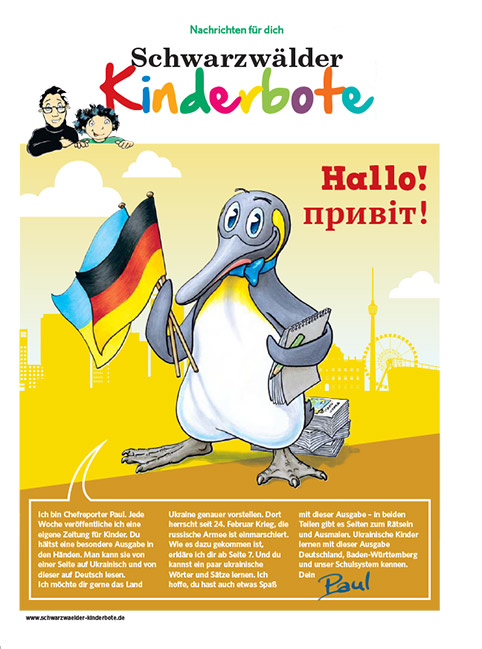 Ukraine-Sonderheft Kinderbote